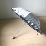 手作りキットで完成した日傘